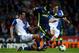 BLACKBURN, ENGLAND - MAY 07: Scott Dann of Blackburn Rovers challenges Victor Moses of Wigan Athletic during the Barclays Premier League match between Blackburn Rovers and Wigan Athletic at Ewood Park on May 7, 2012 in Blackburn, England. (Photo by Clive Brunskill/Getty Images)