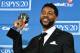 LOS ANGELES, CA - JULY 11: Christian Watford wins award for Best Play poses in the press room during the 2012 ESPY Awards at Nokia Theatre L.A. Live on July 11, 2012 in Los Angeles, California. (Photo by Frazer Harrison/Getty Images)