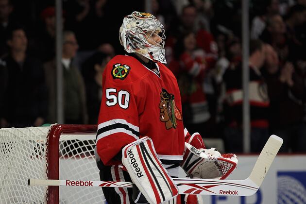 Chicago Blackhawks: Is Management Behind Corey Crawford?