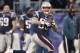 FOXBORO, MA - DECEMBER 24: Wes Welker #83 of the New England Patriots runs down field against the Miami Dolphins during the second half of New England's 27-24 win at Gillette Stadium on December 24, 2011 in Foxboro, Massachusetts. (Photo by Winslow Townson/Getty Images)