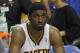 INDIANAPOLIS, IN - MAY 20: Roy Hibbert #55 of the Indiana Pacers sits on the bench near the end of Game Four of the Eastern Conference Semifinals against the Miami Heat in the 2012 NBA Playoffs at Bankers Life Fieldhouse on May 20, 2012 in Indianapolis, Indiana. The Heat defeated the Pacers 101-93. NOTE TO USER: User expressly acknowledges and agrees that, by downloading and/or using this photograph, User is consenting to the terms and conditions of the Getty Images License Agreement. (Photo by Jonathan Daniel/Getty Images)