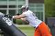 LAKE FOREST, IL - MAY 12: Defensive end Shea McClellin #99 of the Chicago Bears runs drills during rookie minicamp at Halas Hall on May 12, 2012 in Chicago, Illinois. The Bears selected McClellin with their first pick in the 2012 draft. (Photo by Brian Kersey/Getty Images)
