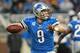 DETROIT, MI - DECEMBER 11: Matthew Stafford #9 of the Detroit Lions drops back to pass during the game against the Minnesota Vikings at Ford Field on December 11, 2011 in Detroit, Michigan. The Lions defeated the Vikings 34-28. (Photo by Leon Halip/Getty Images)