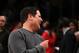 LOS ANGELES, CA - JANUARY 16: Dallas Mavericks owner Mark Cuban jokes with actor Jack Nicholson before the game against the Los Angeles Lakers at Staples Center on January 16, 2012 in Los Angeles, California. NOTE TO USER: User expressly acknowledges and agrees that, by downloading and or using this photograph, User is consenting to the terms and conditions of the Getty Images License Agreement. (Photo by Stephen Dunn/Getty Images)