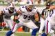 EAST RUTHERFORD, NJ - NOVEMBER 27: Erik Pears #79 of the Buffalo Bills in action against the New York Jets during their game on November 27, 2011 at MetLife Stadium in East Rutherford, New Jersey. (Photo by Al Bello/Getty Images)