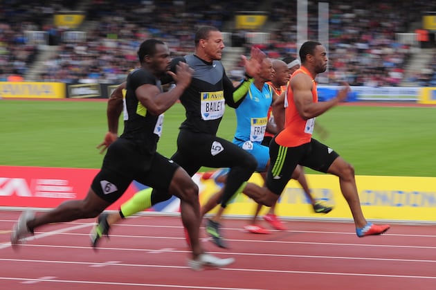 US Olympic Track and Field: Tyson Gay Races to 100 Win in London Prelude