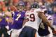 MINNEAPOLIS, MN - JANUARY 01: Christian Ponder #7 of the Minnesota Vikings passes the ball during the first quarter against the Chicago Bears at the Hubert H. Humphrey Metrodome on January 01, 2012 in Minneapolis, Minnesota. (Photo by Adam Bettcher /Getty Images)