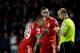 BLACKBURN, ENGLAND - APRIL 10: Craig Bellamy of Liverpool reacts as Referee Anthony Taylor books him for diving during the Barclays Premier League match between Blackburn Rovers and Liverpool at Ewood park on April 10, 2012 in Blackburn, England. (Photo by Laurence Griffiths/Getty Images)