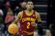 MEMPHIS, TN - APRIL 23: Kyrie Irving #2 of the Cleveland Cavaliers dribbles the ball during the NBA game against the Memphis Grizzlies at FedExForum on April 23, 2012 in Memphis, Tennessee. NOTE TO USER: User expressly acknowledges and agrees that, by downloading and or using this photograph, User is consenting to the terms and conditions of the Getty Images License Agreement. (Photo by Andy Lyons/Getty Images)