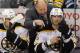 WINNIPEG, CANADA - FEBRUARY 17: Boston Bruins' head coach Claude Julien talks to David Krejci #46 on the bench in a game against the Winnipeg Jets in NHL action at the MTS Centre on February 17, 2012 in Winnipeg, Manitoba, Canada. (Photo by Marianne Helm/Getty Images)