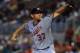 MIAMI, FL - JULY 15: Stephen Strasburg #37 of the Washington Nationals delivers a pitch against the Miami Marlins at Marlins Park on July 15, 2012 in Miami, Florida. (Photo by Chris Trotman/Getty Images)