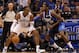 ORLANDO, FL - MARCH 30: Dwight Howard #12 of the Orlando Magic drives aganst Ian Mahinmi #28 of the Dallas Mavericks during the game at Amway Center on March 30, 2012 in Orlando, Florida. NOTE TO USER: User expressly acknowledges and agrees that, by downloading and or using this photograph, User is consenting to the terms and conditions of the Getty Images License Agreement. (Photo by Sam Greenwood/Getty Images)