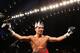 ATLANTIC CITY, NJ - NOVEMBER 20: Sergio Martinez celebrates after knocking out Paul Williams in the second round of their Middleweight Championship fight on November 20, 2010 at The Boardwalk Hall in Atlantic City, New Jersey. (Photo by Al Bello/Getty Images)