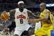 WASHINGTON, DC - JULY 16: LeBron James #6 of the US Men's Senior National Team dribbles against Brazil during a pre-Olympic exhibition basketball game at the Verizon Center on July 16, 2012 in Washington, DC. (Photo by Patrick Smith/Getty Images)