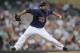 MINNEAPOLIS, MN - JULY 18: Francisco Liriano #47 of the Minnesota Twins delivers a pitch against the Baltimore Orioles during the first inning on July 18, 2012 at Target Field in Minneapolis, Minnesota. (Photo by Hannah Foslien/Getty Images)