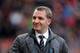 MANCHESTER, ENGLAND - MAY 06: Swansea City Manager Brendan Rogers looks on prior to the Barclays Premier League match between Manchester United and Swansea City at Old Trafford on 6 May 2012 in Manchester, England. (Photo by Laurence Griffiths/Getty Images)