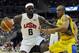 WASHINGTON, DC - JULY 16: LeBron James #6 of the US Men's Senior National Team dribbles against Brazil during a pre-Olympic exhibition basketball game at the Verizon Center on July 16, 2012 in Washington, DC. (Photo by Patrick Smith/Getty Images)