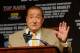 LAS VEGAS, NV - JUNE 06: Top Rank Founder and CEO Bob Arum speaks during the final news conference for the bout between boxers Manny Pacquiao and Timothy Bradley at the MGM Grand Hotel/Casino June 6, 2012 in Las Vegas, Nevada. Pacquiao will defend his WBO welterweight title against Bradley when the two meet in the ring on June 9 in Las Vegas. (Photo by David Becker/Getty Images)