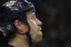 NASHVILLE, TN - FEBRUARY 14: Shea Weber #6 of the Nashville Predators eyes the scoreboard during the game against the Chicago Blackhawks at the Bridgestone Arena on February 14, 2012 in Nashville, Tennessee. (Photo by Bruce Bennett/Getty Images)
