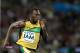 DAEGU, SOUTH KOREA - SEPTEMBER 04: Usain Bolt of Jamaica sprints to victory and a new world record in the men's 4x100 metres relay final during day nine of 13th IAAF World Athletics Championships at Daegu Stadium on September 4, 2011 in Daegu, South Korea. (Photo by Ian Walton/Getty Images)