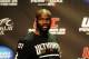 Oct. 28, 2011; Las Vegas, NV, USA; UFC heavyweight fighter Cheick Kongo during weigh ins for UFC 137 at the Mandalay Bay event center. Mandatory Credit: Mark J. Rebilas-US PRESSWIRE
