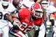 ATHENS, GA - OCTOBER 01: Richard Samuel #22 of the Georgia Bulldogs against the Mississippi State Bulldogs at Sanford Stadium on October 1, 2011 in Athens, Georgia. (Photo by Kevin C. Cox/Getty Images)