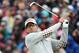 LYTHAM ST ANNES, ENGLAND - JULY 20: Adam Scott of Australia hits his tee shot on the fifth hole during the second round of the 141st Open Championship at Royal Lytham & St Annes Golf Club on July 20, 2012 in Lytham St Annes, England. (Photo by Andrew Redington/Getty Images)