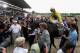 ELMONT, NY - JUNE 09: Jockey John Velazquez takes Union Rags into the winners circle after winning the 144th Belmont Stakes at Belmont Park on June 9, 2012 in Elmont, New York. (Photo by Rob Carr/Getty Images)