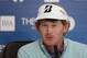 LYTHAM ST ANNES, ENGLAND - JULY 20: Brandt Snedeker of the United States speaks with the media after his six-under par 64 during the second round of the 141st Open Championship at Royal Lytham & St Annes Golf Club on July 20, 2012 in Lytham St Annes, England. (Photo by Harry How/Getty Images)