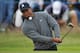 LYTHAM ST ANNES, ENGLAND - JULY 20: Tiger Woods of the United States plays a bunker shot on the 18th hole during the second round of the 141st Open Championship at Royal Lytham & St Annes Golf Club on July 20, 2012 in Lytham St Annes, England. (Photo by Stuart Franklin/Getty Images)