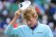 LYTHAM ST ANNES, ENGLAND - JULY 20: Brandt Snedeker of the United States acknowledges the crowd on the fifteenth green during the second round of the 141st Open Championship at Royal Lytham & St Annes Golf Club on July 20, 2012 in Lytham St Annes, England. (Photo by Harry How/Getty Images)