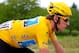 BRIVE-LA-GAILLARDE, FRANCE - JULY 20: Bradley Wiggins of Great Britain riding for Sky Procycling rides in the peloton as he defends the race leader's yellow jersey during stage eighteen of the 2012 Tour de France from Blagnac to Brive-la-Gaillarde on July 20, 2012 in Brive-la-Gaillarde, France. (Photo by Doug Pensinger/Getty Images)