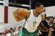 July 17, 2012; Las Vegas, NV, USA; Boston Celtics forward Jared Sullinger (7) drives to the basket during the game against the Chicago Bulls at the Cox Pavilion. Mandatory Credit: Jayne Kamin-Oncea-US PRESSWIRE