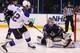 ST. LOUIS, MO - NOVEMBER 22: Jonathan Bernier #45 of the Los Angeles Kings makes a save against David Backes #42 of the St. Louis Blues at the Scottrade Center on November 22, 2011 in St. Louis, Missouri. (Photo by Dilip Vishwanat/Getty Images)