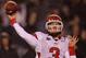SAN DIEGO - NOVEMBER 20: Quarterback Jordan Wynn #3 of the Utah Utes throws a pass against the San Diego State Aztecs at Qualcomm Stadium on November 20, 2010 in San Diego, California. (Photo by Stephen Dunn/Getty Images)