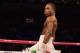 February 25, 2012; St. Louis, MO, USA; Adrien Broner shows off for the crowd in a fight against Eloy Perez during the Arch Enemies at the Scottrade Center. Broner won by knock out in the fourth round. Mandatory Credit: Jeff Curry-US PRESSWIRE