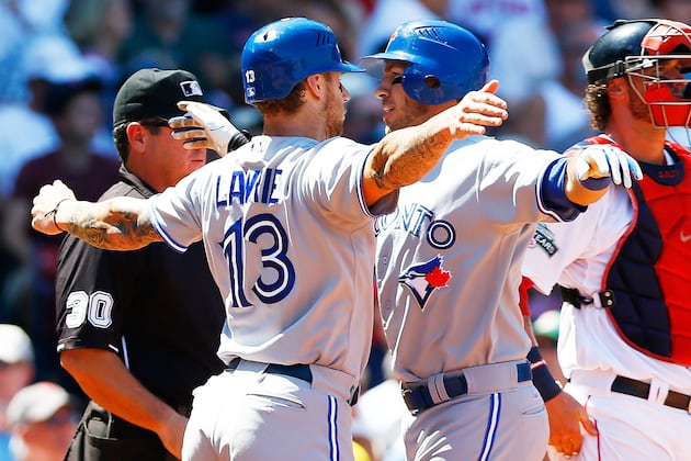 Blue Jays 15, Red Sox 7
