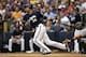 MILWAUKEE, WI - JULY 13: Aramis Ramirez #16 of the Milwaukee Brewers bats against the Pittsburgh Pirates during their game at Miller Park on July 13, 2012 in Milwaukee, Wisconsin. The Brewers defeated the Pirates 10-7.(Photo by Mark Hirsch/Getty Images)