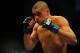 Jul 21, 2012; Calgary, AB, CANADA; Renan Barao during the interim bantamweight title bout of UFC 149 against Urijah Faber (not pictured) at the Scotiabank Saddledome. Mandatory Credit: Anne-Marie Sorvin-US PRESSWIRE