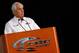 MOORESVILLE, NC - JANUARY 24: Team owner Roger Penske speaks to the media, during the NASCAR Sprint Media Tour hosted by Charlotte Motor Speedway, held at Penske Racing on January 24, 2011 in Mooresville, North Carolina. (Photo by Jason Smith/Getty Images for NASCAR)