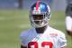 EAST RUTHERFORD, NJ - MAY 11: Rueben Randle #82 of the New York Giants work out during Giants minicamp at Timex Performance Center on May 11, 2012 in East Rutherford, New Jersey. (Photo by Jim McIsaac/Getty Images)