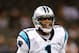 January 1, 2012; New Orleans, LA, USA; Carolina Panthers quarterback Cam Newton (1) prior to kickoff of a game against the New Orleans Saints at the Mercedes-Benz Superdome. Mandatory Credit: Derick E. Hingle-US PRESSWIRE