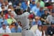 CHICAGO, IL - JULY 19: Hanley Ramirez #2 of the Miami Marlins bats against the Chicago Cubs at Wrigley Field on July 19, 2012 in Chicago, Illinois. The Cubs defeated the Marlins 4-2. (Photo by Jonathan Daniel/Getty Images)