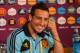 GDANSK, POLAND - JUNE 17: In this handout image provided by UEFA, Santi Cazorla of Spain talks to the media during a UEFA EURO 2012 press conference at the Municipal Stadium on June 17, 2012 in Gdansk, Poland. (Photo by Handout/UEFA via Getty Images)