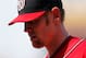ATLANTA, GA - JUNE 30: Stephen Strasburg #37 of the Washington Nationals walks off the field after the second inning against the Atlanta Braves at Turner Field on June 30, 2012 in Atlanta, Georgia. (Photo by Kevin C. Cox/Getty Images)