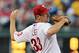 PHILADELPHIA, PA - JULY 24: Cliff Lee #33 of the Philadelphia Phillies delivers a pitch during the game against the Milwaukee Brewers at Citizens Bank Park on July 24, 2012 in Philadelphia, Pennsylvania. (Photo by Drew Hallowell/Getty Images)