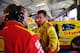 SPARTA, KY - JUNE 29: AJ Allmendinger, driver of the #22 Shell Pennzoil Dodge, stands in the garage area during practice for the NASCAR Sprint Cup Series Quaker State 400 at Kentucky Speedway on June 29, 2012 in Sparta, Kentucky. (Photo by Rainier Ehrhardt/Getty Images for NASCAR)