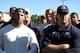 Michael Zordich, left, and Michael Mauti address reporters. Screencap via GoPSUTV
