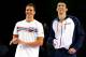 OMAHA, NE - JUNE 27: (L-R) Ryan Lochte and Michael Phelps during the medal ceremony for the championship final of the Men's 200 m Freestyle during Day Three of the 2012 U.S. Olympic Swimming Team Trials at CenturyLink Center on June 27, 2012 in Omaha, Nebraska. (Photo by Al Bello/Getty Images)