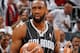 ATLANTA, GA - APRIL 28: Gilbert Arenas #1 of the Orlando Magic against the Atlanta Hawks during Game Six of the Eastern Conference Quarterfinals in the 2011 NBA Playoffs at Philips Arena on April 28, 2011 in Atlanta, Georgia. NOTE TO USER: User expressly acknowledges and agrees that, by downloading and or using this photograph, User is consenting to the terms and conditions of the Getty Images License Agreement. (Photo by Kevin C. Cox/Getty Images)